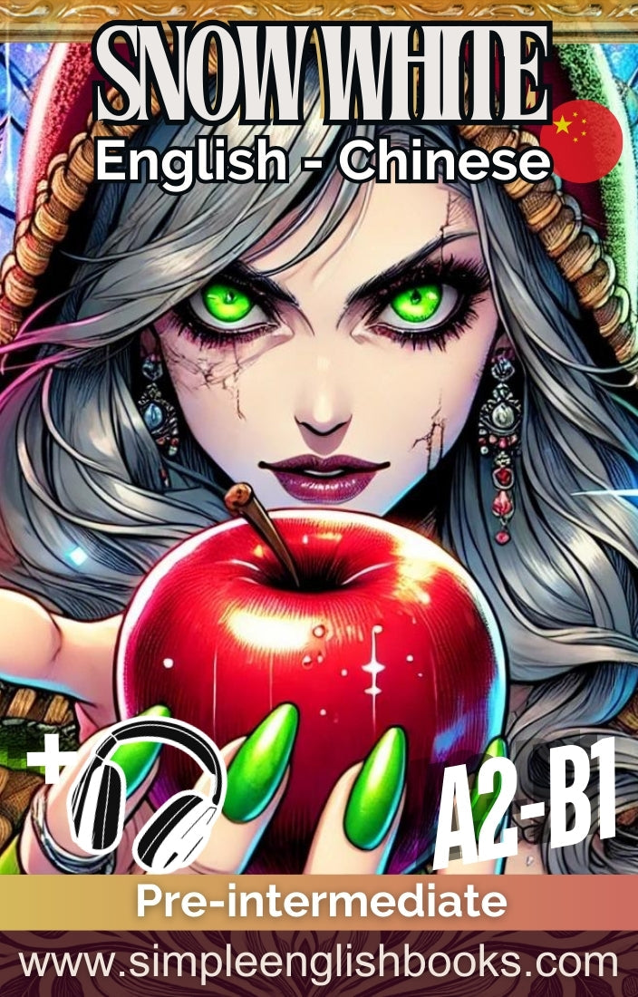 白雪公主 电子书 PDF 和 MP3:中文翻译 Simple English Books