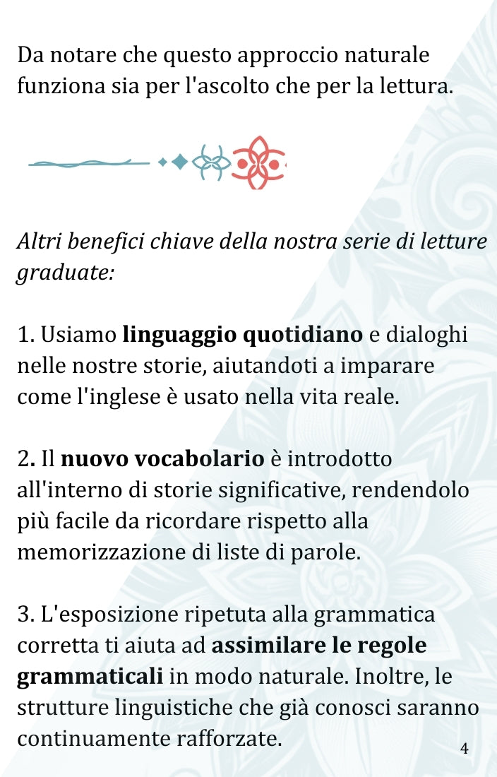 Biancaneve Ebook PDF & MP3: Traduzioni in Italiano Simple English Books
