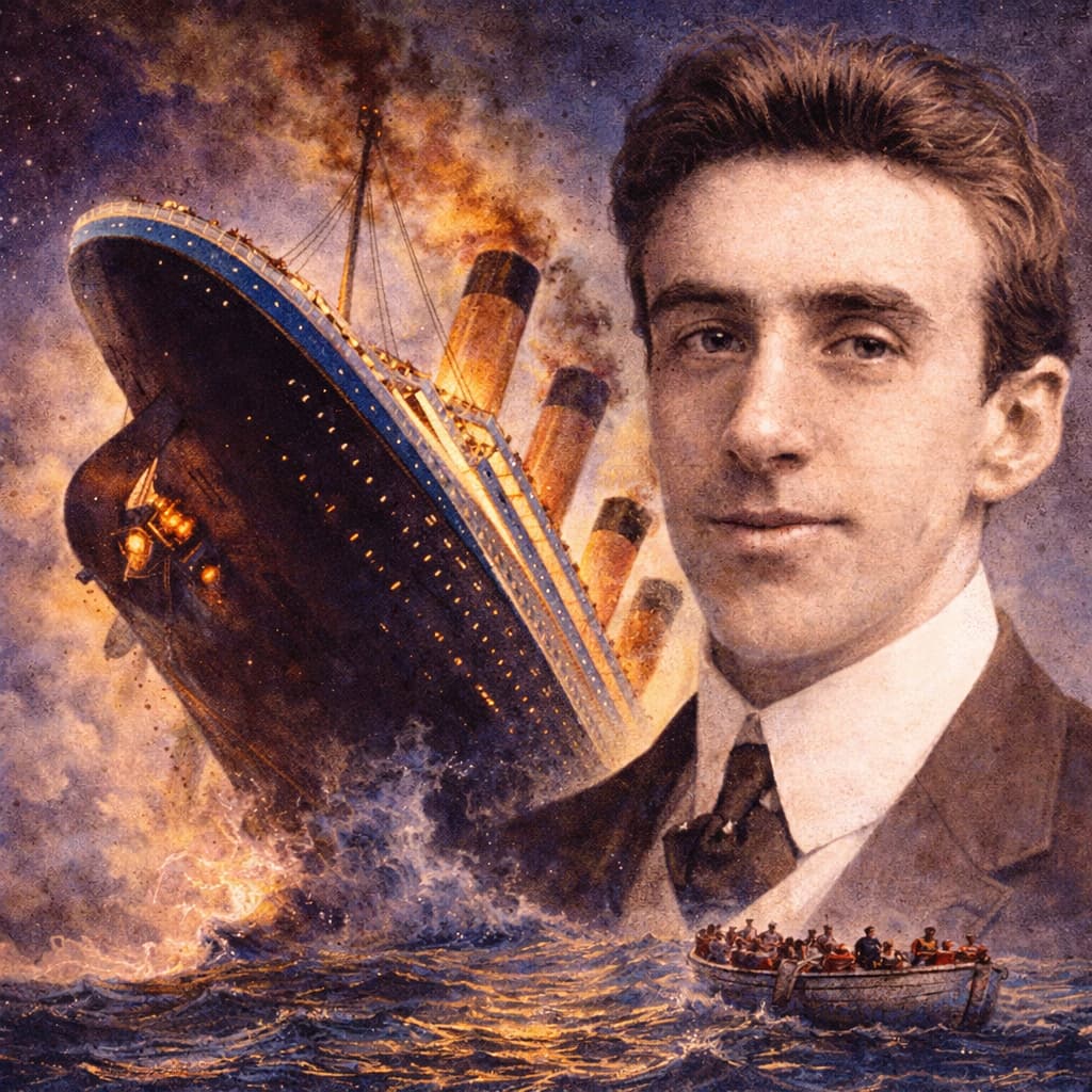 Titanic Sinks in -2°C The Violin Player's Story