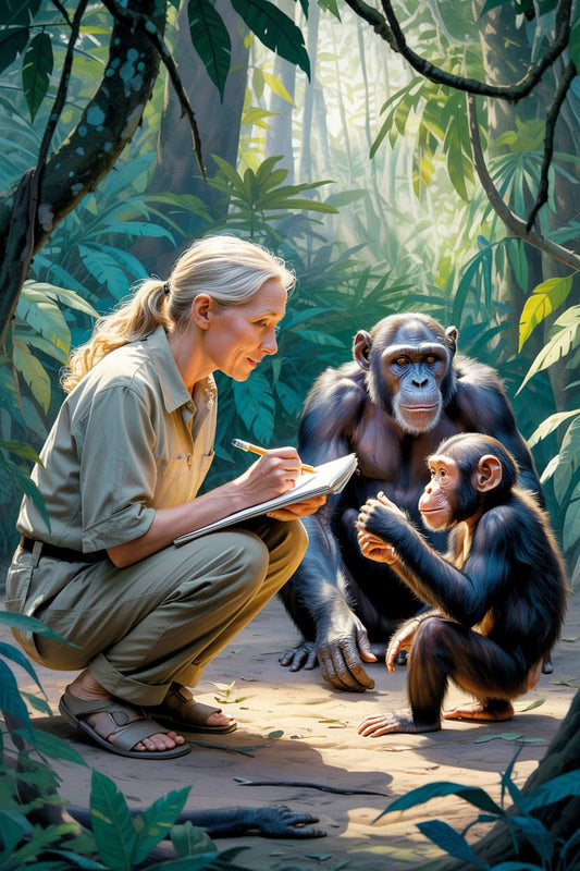 B1. Jane Goodall: The Woman Who Lived With Chimpanzees