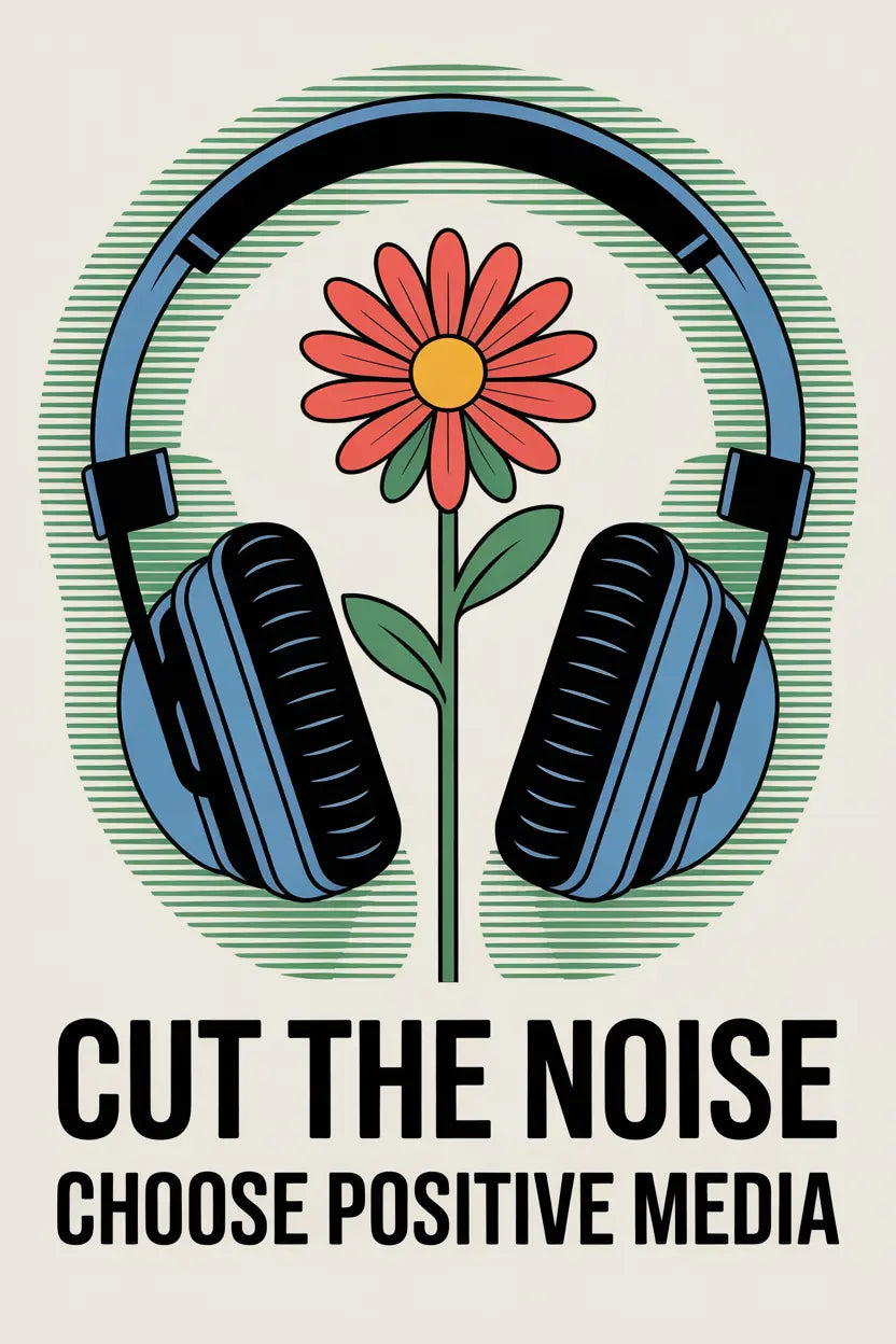 B2. Choose Positive Media: Cut The Noise
