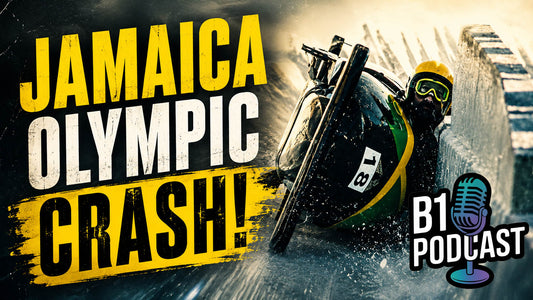 B1. Jamaica's Winter Olympic Team & CRASH at 140km/h 🏅 Inspiring